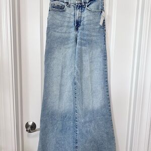 Good American Light Blue Flare Jeans NWOT